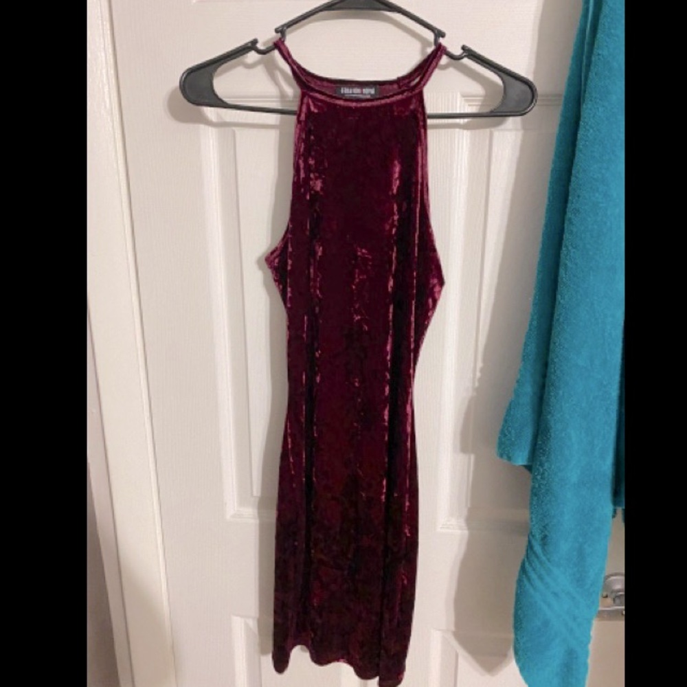 Red dress